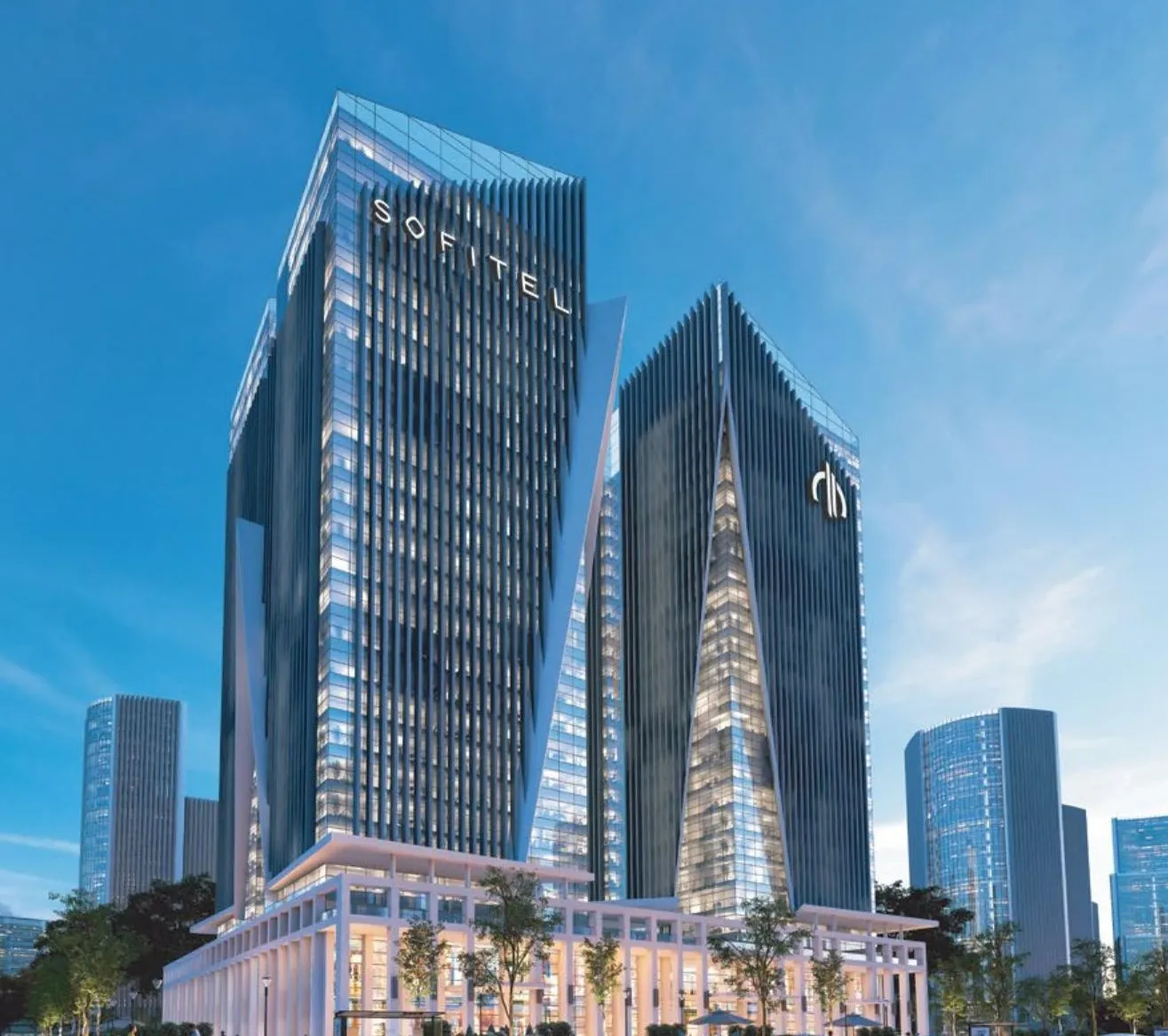 Apartment for sale in Sofitel Oia Towers in New Capital City of 0 m² with 1 bedrooms