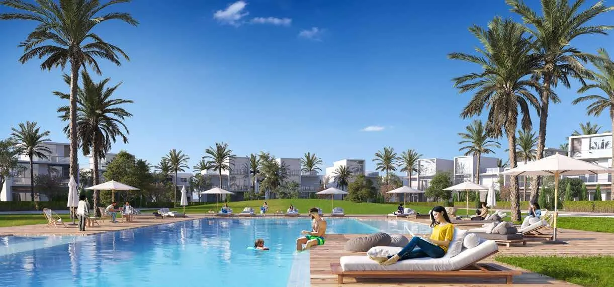 Townhouse for sale in Mazarine in Al Alamein of 340 m² with 3 bedrooms