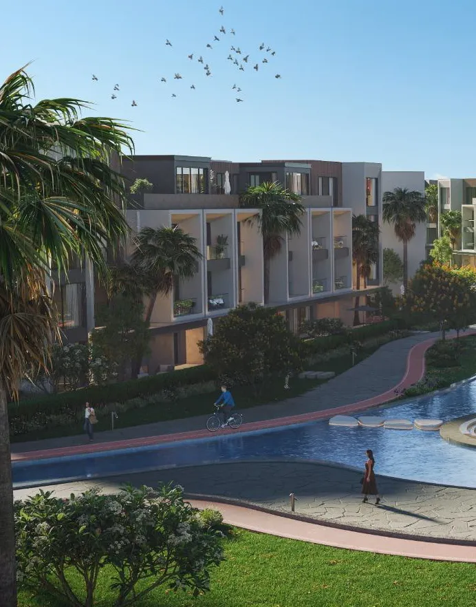 Apartment for sale in PX in 6th of October City of 78 m² with 1 bedrooms