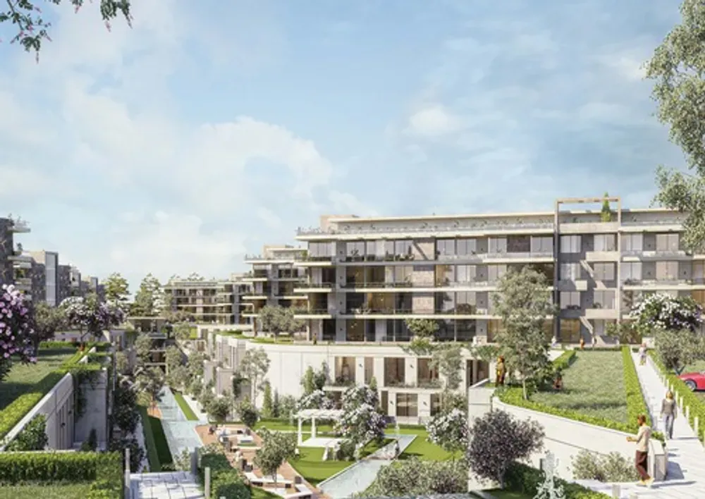 شقة للبيع في كايت في حدائق اكتوبر بمساحة 80 م² تتكون من 1 غرف