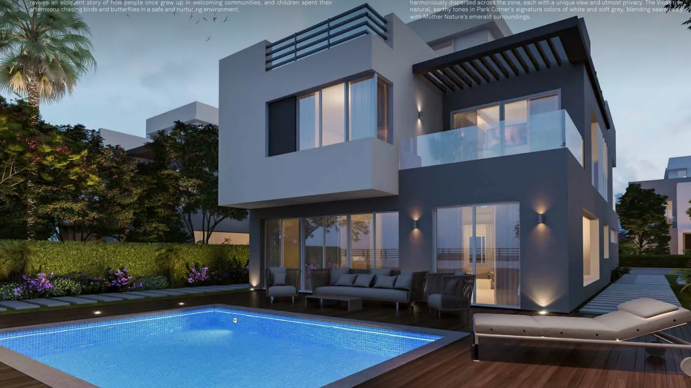 Villa for sale in Hyde Park in New Cairo of 330 m² with 4 bedrooms