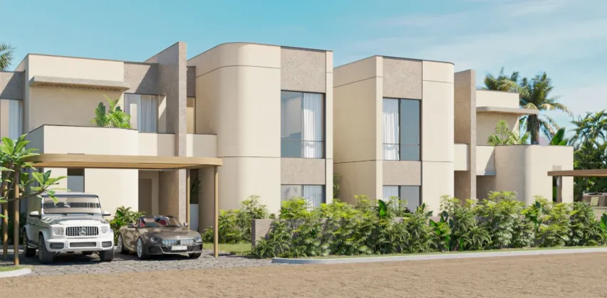 توين هاوس للبيع في الماظه باي في سيدي حنيش بمساحة 224 م² تتكون من 3 غرف