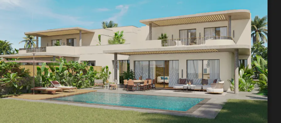 توين هاوس للبيع في الماظه باي في سيدي حنيش بمساحة 224 م² تتكون من 3 غرف