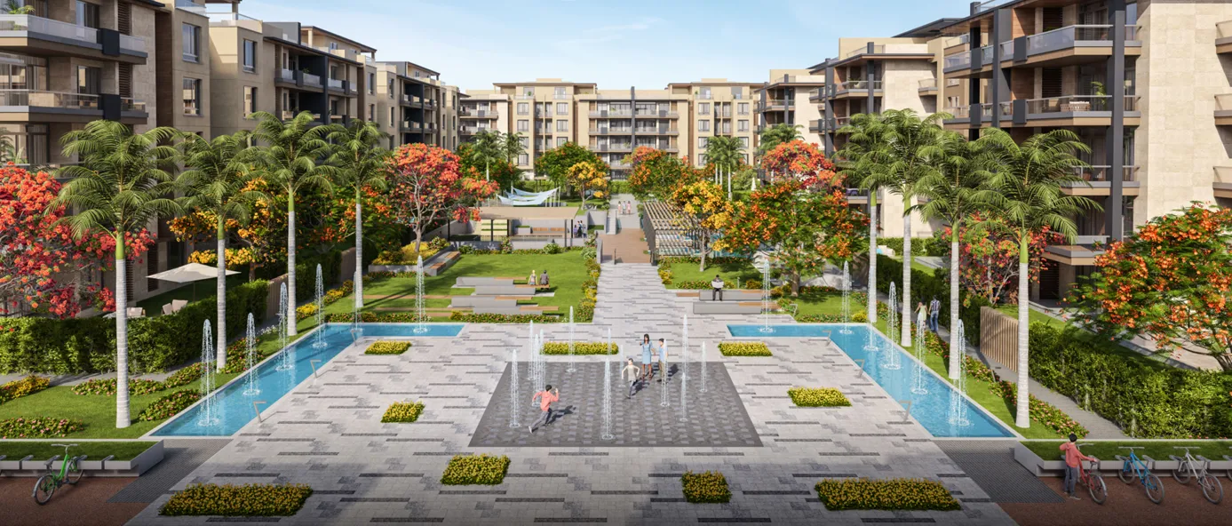 Apartment for sale in AZAD in New Cairo of 140 m² with 2 bedrooms