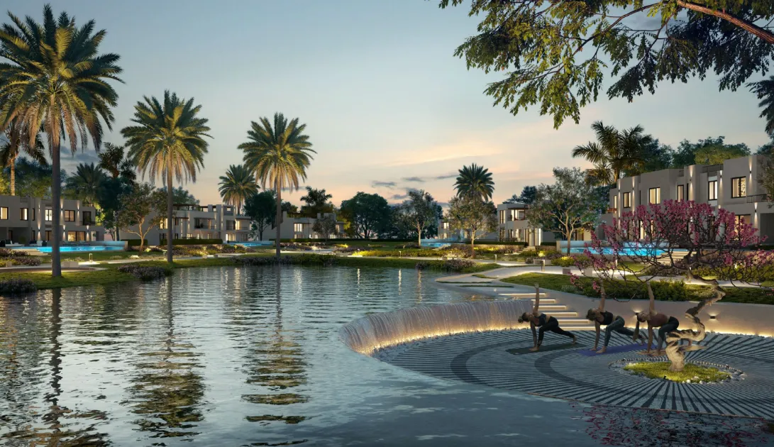 Twinhouse for sale in O West Orascom in October Gardens of 255 m² with 4 bedrooms