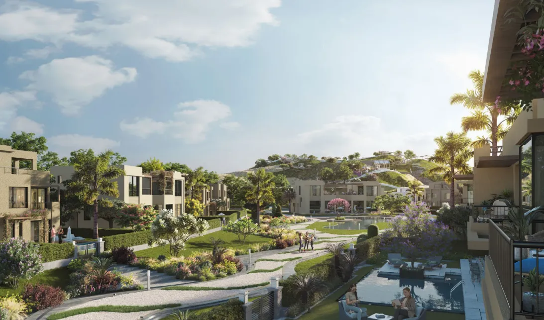 Twinhouse for sale in O West Orascom in October Gardens of 255 m² with 4 bedrooms