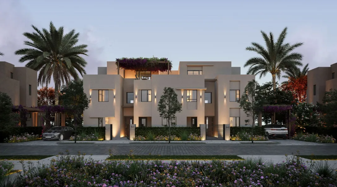 Twinhouse for sale in O West Orascom in October Gardens of 255 m² with 4 bedrooms