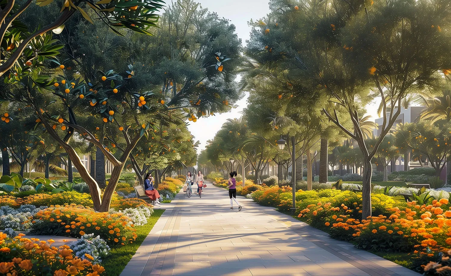 توين هاوس للبيع في ساوث ميد في الضبعة بمساحة 277 م² تتكون من 4 غرف