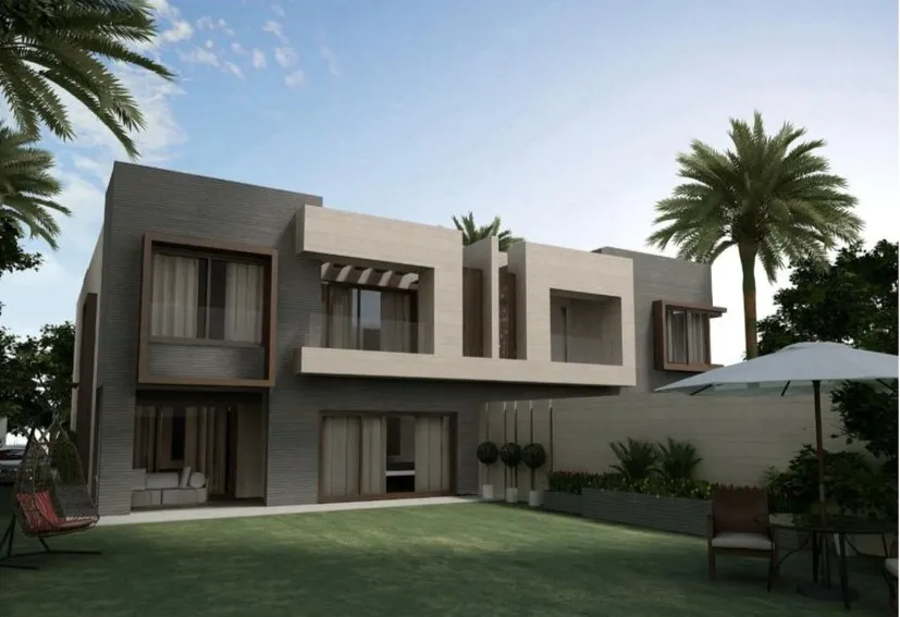 توين هاوس للبيع في تاج سيتي في القاهرة الجديدة بمساحة 380 م² تتكون من 3 غرف