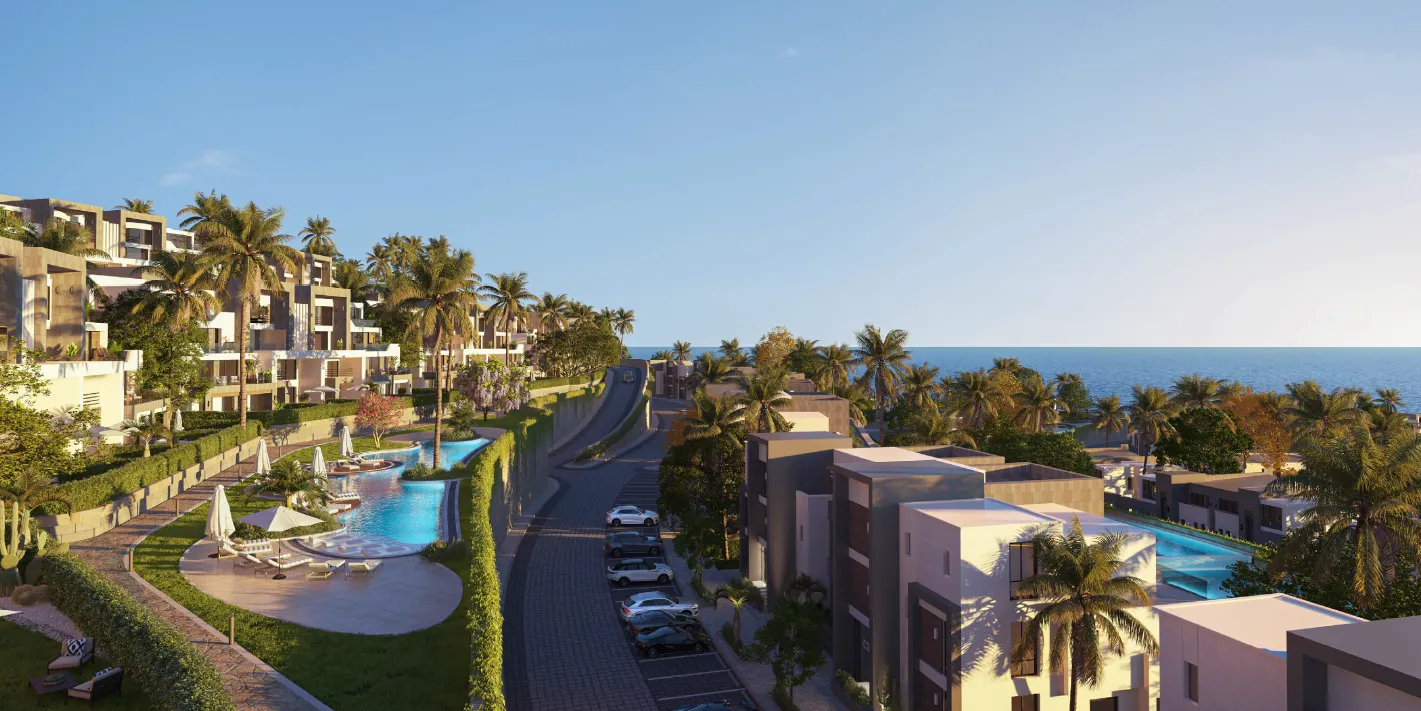 شاليه للبيع في جبال السخنة في العين السخنة بمساحة 93 م² تتكون من 2 غرف