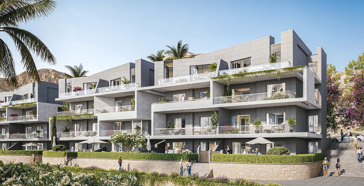 شاليه للبيع في جبال السخنة في العين السخنة بمساحة 93 م² تتكون من 2 غرف