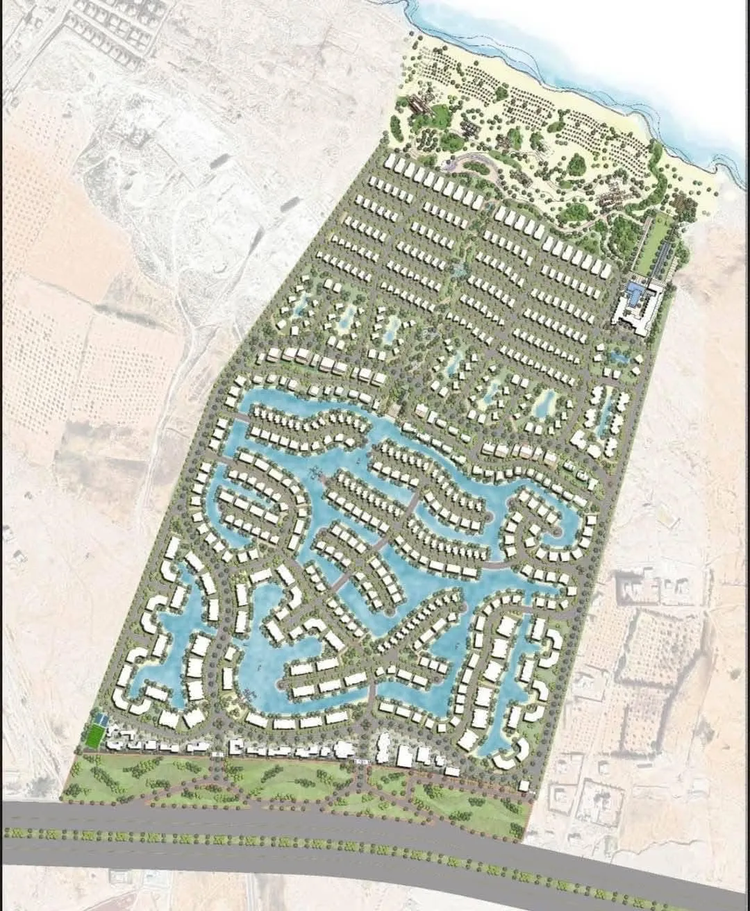تاون هاوس للبيع في ازها الساحل الشمالي في رأس الحكمة بمساحة 0 م² تتكون من 3 غرف