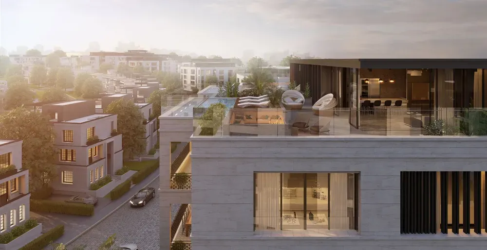 Apartment for sale in Katameya Creeks in New Cairo of 220 m² with 3 bedrooms