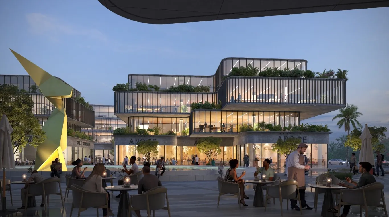 Office for sale in Yellow Lane in New Cairo of 97 m² with 0 bedrooms