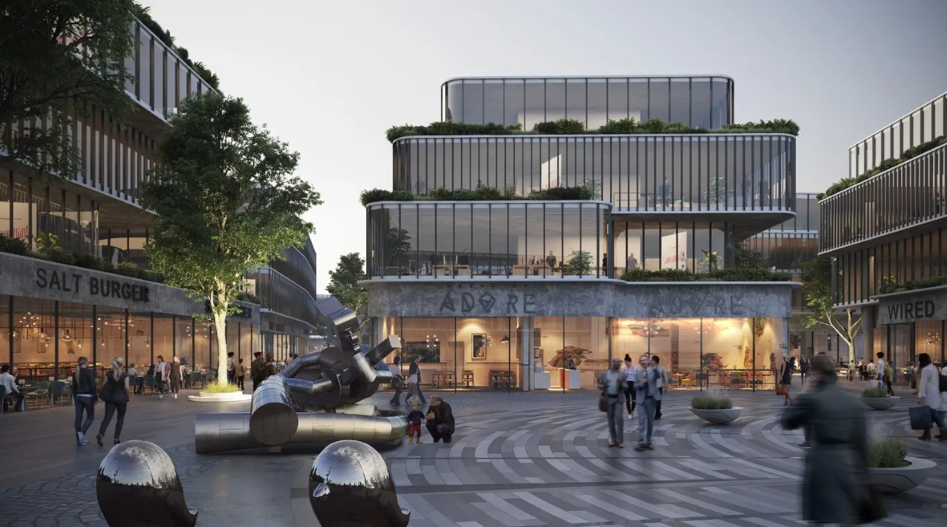 Office for sale in Yellow Lane in New Cairo of 97 m² with 0 bedrooms