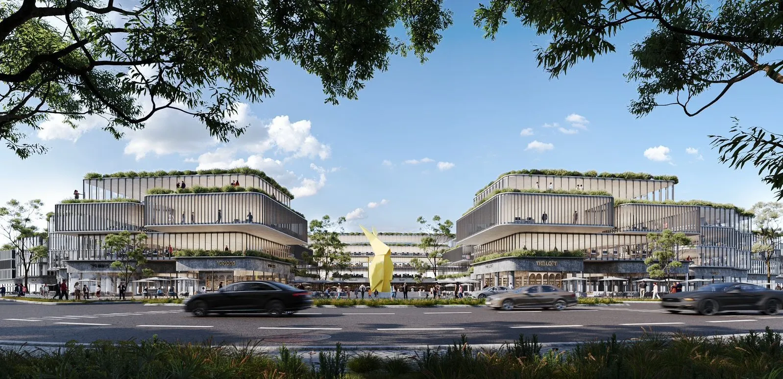 Office for sale in Yellow Lane in New Cairo of 97 m² with 0 bedrooms