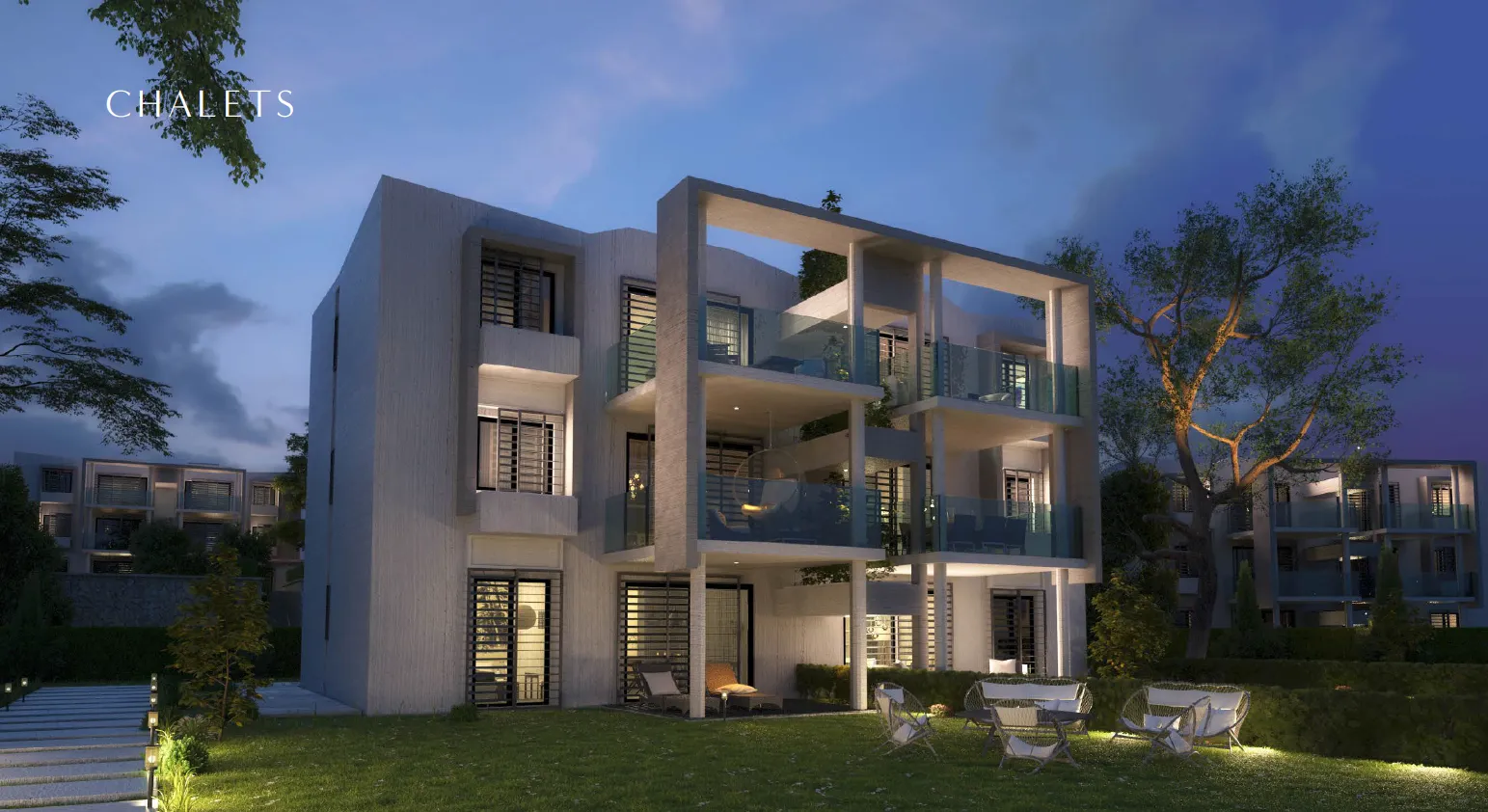 شاليه للبيع في المونت الجلالة في العين السخنة بمساحة 100 م² تتكون من 2 غرف