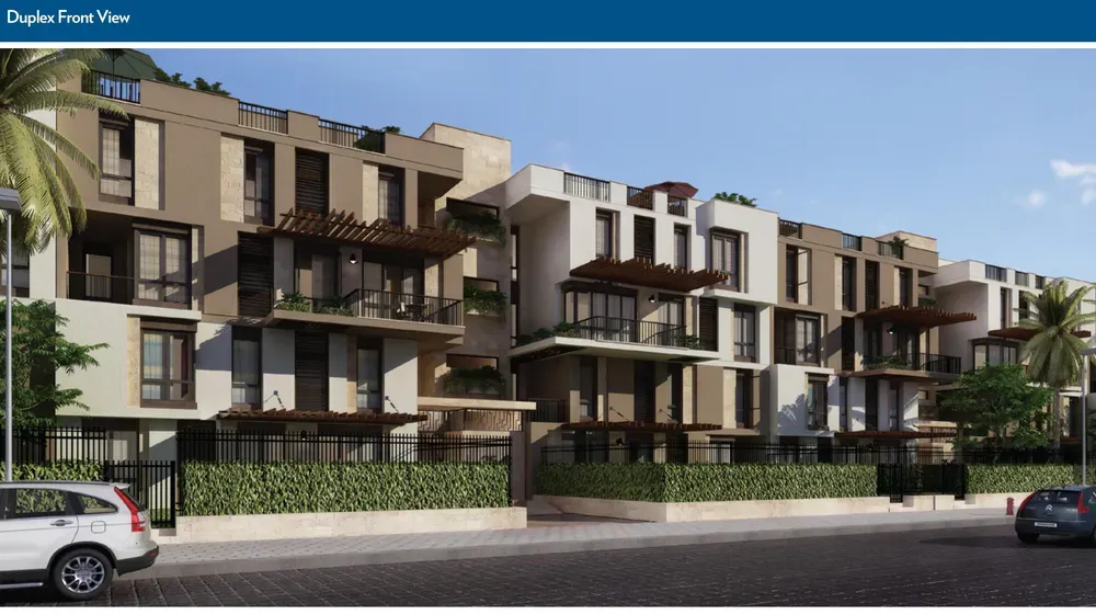 Duplex for sale in Westown Residences in El Sheikh Zayed of 310 m² with 4 bedrooms