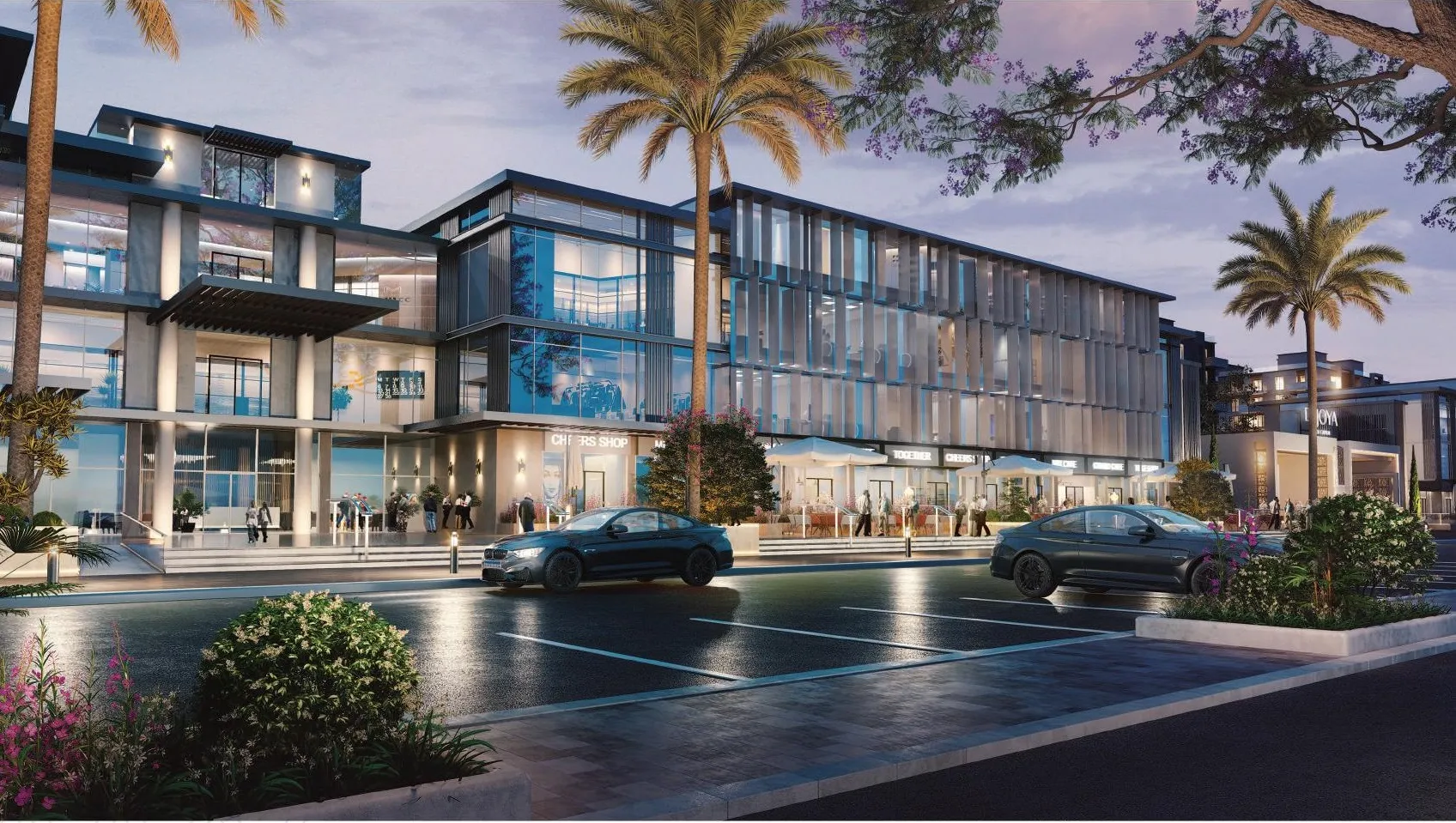 عيادة للبيع في دى جويا 2 ستريب مول  في العاصمة الإدارية الجديدة بمساحة 26 م² تتكون من 0 غرف