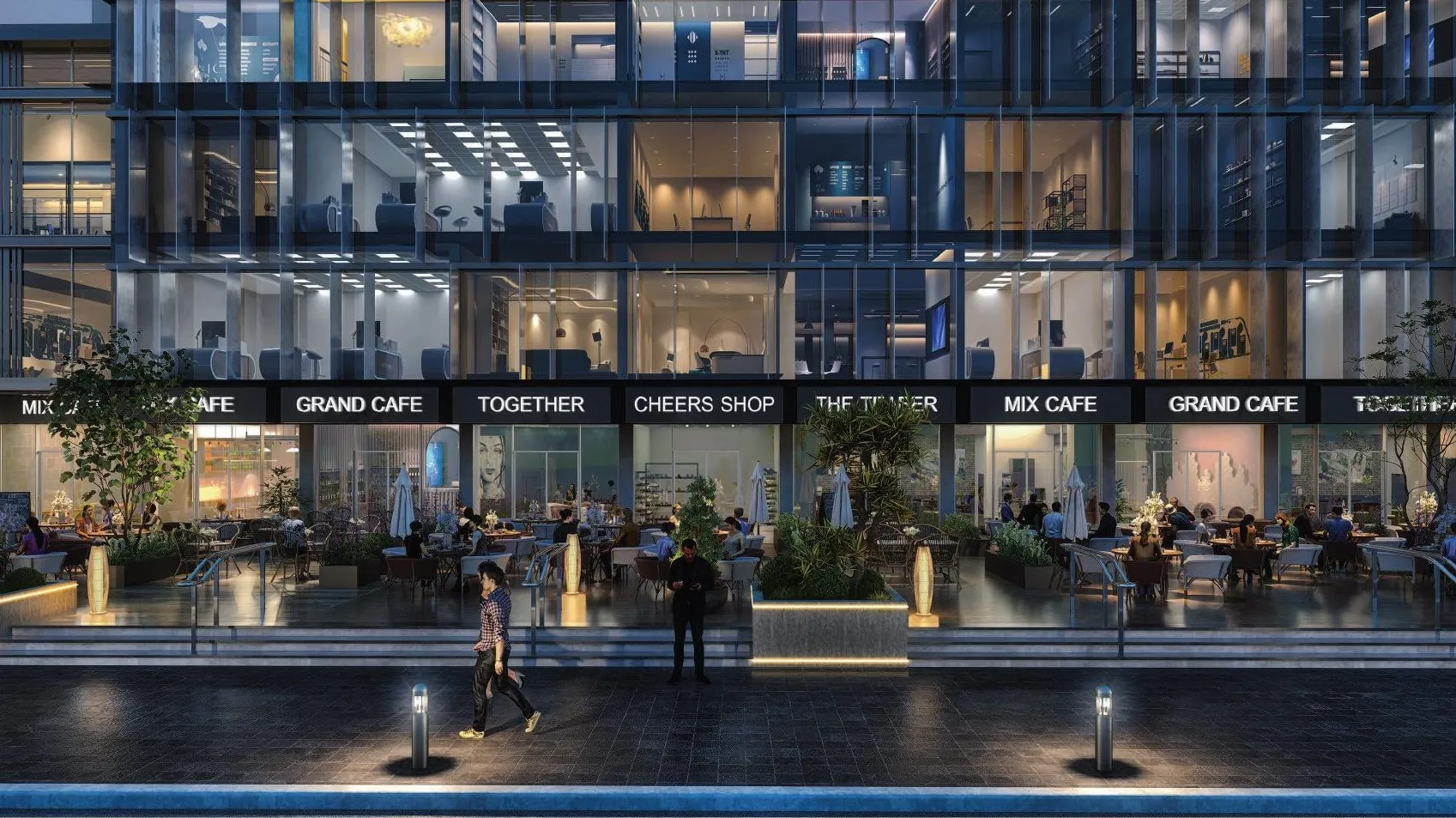 عيادة للبيع في دى جويا 2 ستريب مول  في العاصمة الإدارية الجديدة بمساحة 26 م² تتكون من 0 غرف