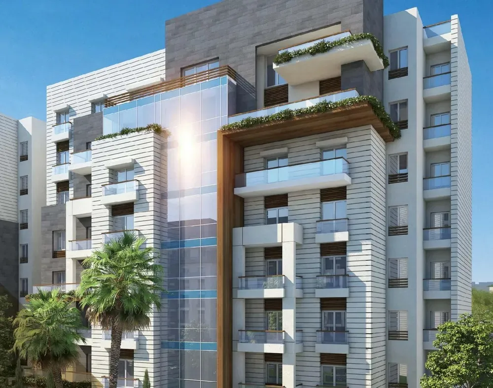 شقة للبيع في أويا كومباوند في العاصمة الإدارية الجديدة بمساحة 154 م² تتكون من 3 غرف