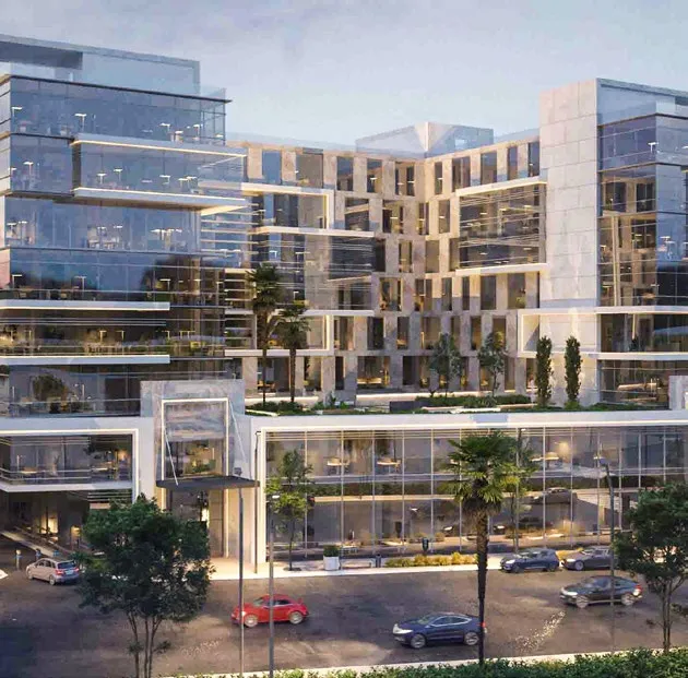 مكتب للبيع في باراجون 3 في العاصمة الإدارية الجديدة بمساحة 27 م² تتكون من 0 غرف