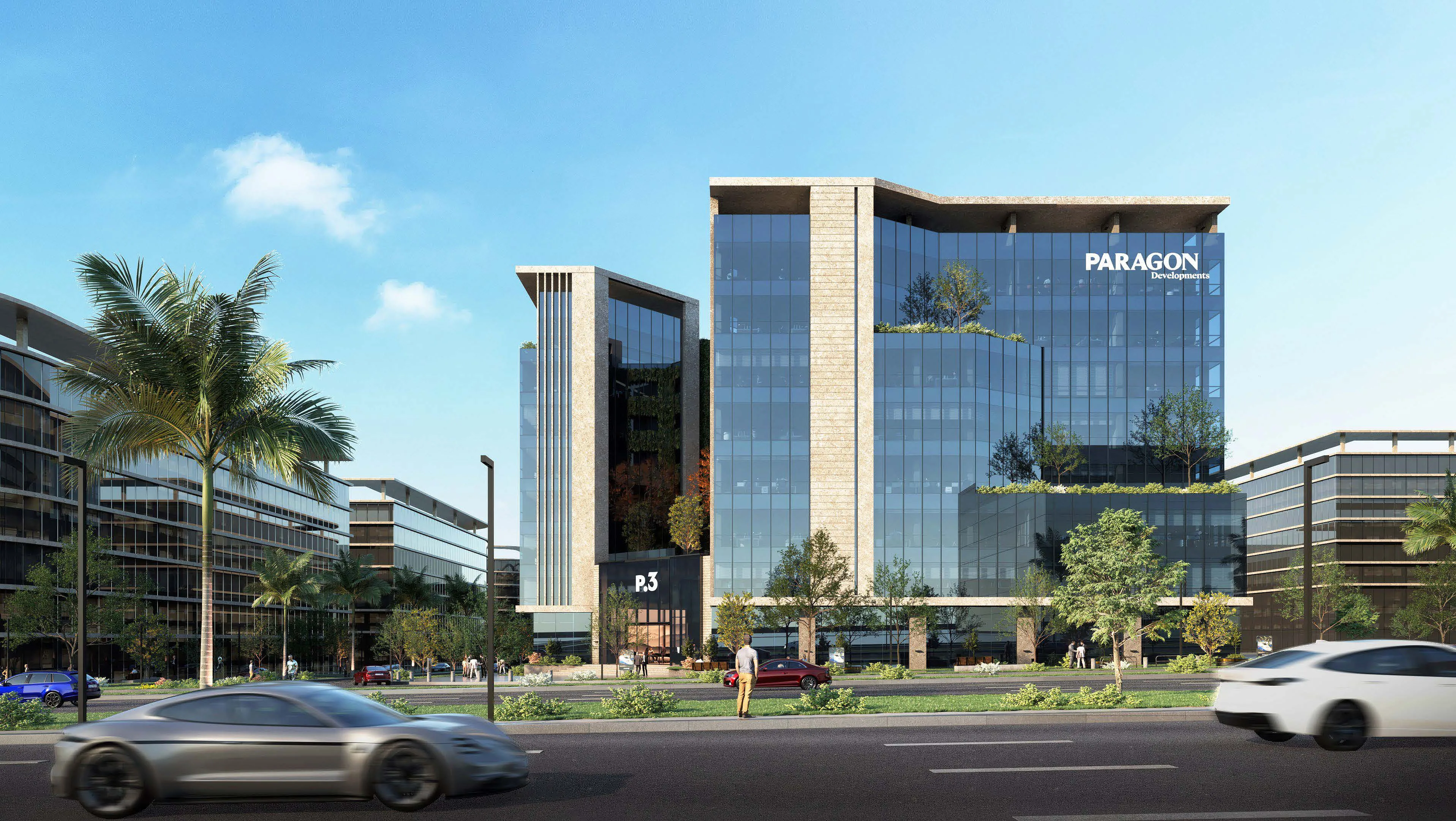 Office for sale in Paragon 3 in New Capital City of 43 m² with 0 bedrooms