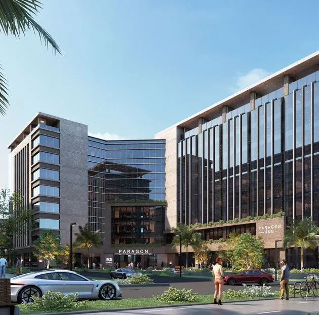 مكتب للبيع في باراجون 3 في العاصمة الإدارية الجديدة بمساحة 0 م² تتكون من 0 غرف