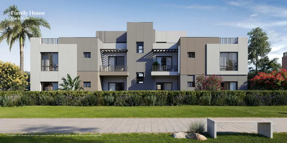 Townhouse for sale in SODIC East in New Heliopolis of 234 m² with 3 bedrooms