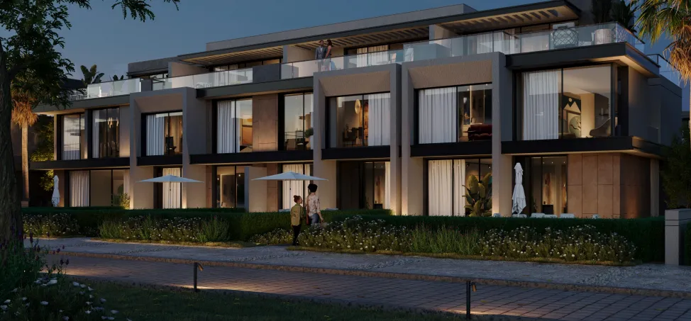 تاون هاوس للبيع في بي إكس في مدينة السادس من أكتوبر بمساحة 200 م² تتكون من 3 غرف