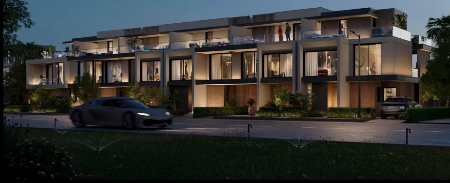 تاون هاوس للبيع في بي إكس في مدينة السادس من أكتوبر بمساحة 200 م² تتكون من 3 غرف