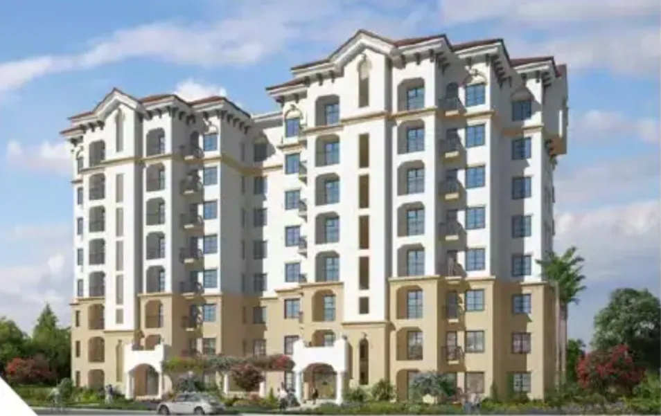 شقة للبيع في سيلييا في العاصمة الإدارية الجديدة بمساحة 101 م² تتكون من 2 غرف