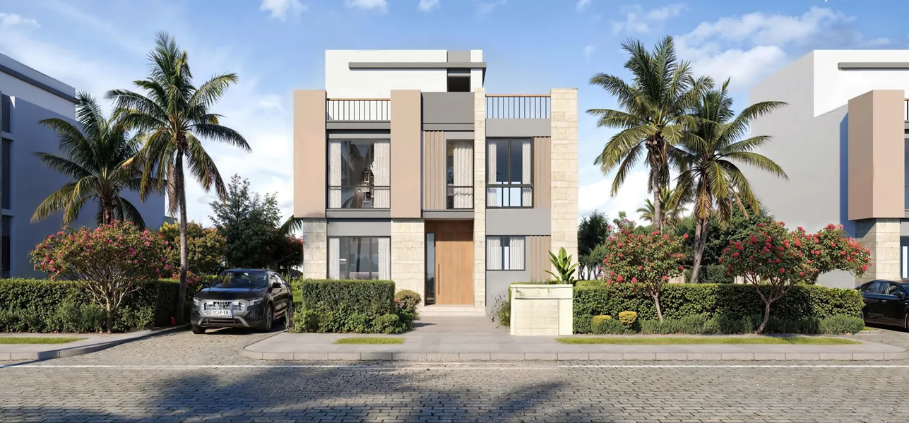 فيلا للبيع في سوديك إيست في هيليوبوليس الجديدة بمساحة 270 م² تتكون من 4 غرف