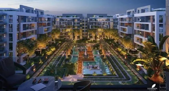 شقة للبيع في لاميرادا في مدينة المستقبل بمساحة 160 م² تتكون من 3 غرف