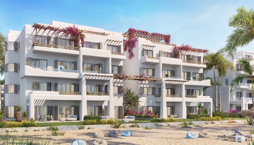 شاليه للبيع في بيانكي ايليوس في سيدي عبد الرحمن بمساحة 109 م² تتكون من 2 غرف