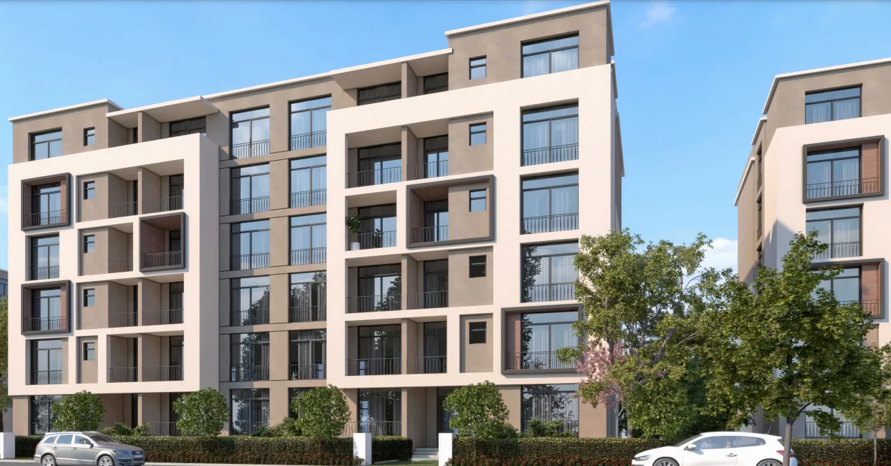 Apartment for sale in Sarai in New Cairo of 113 m² with 2 bedrooms