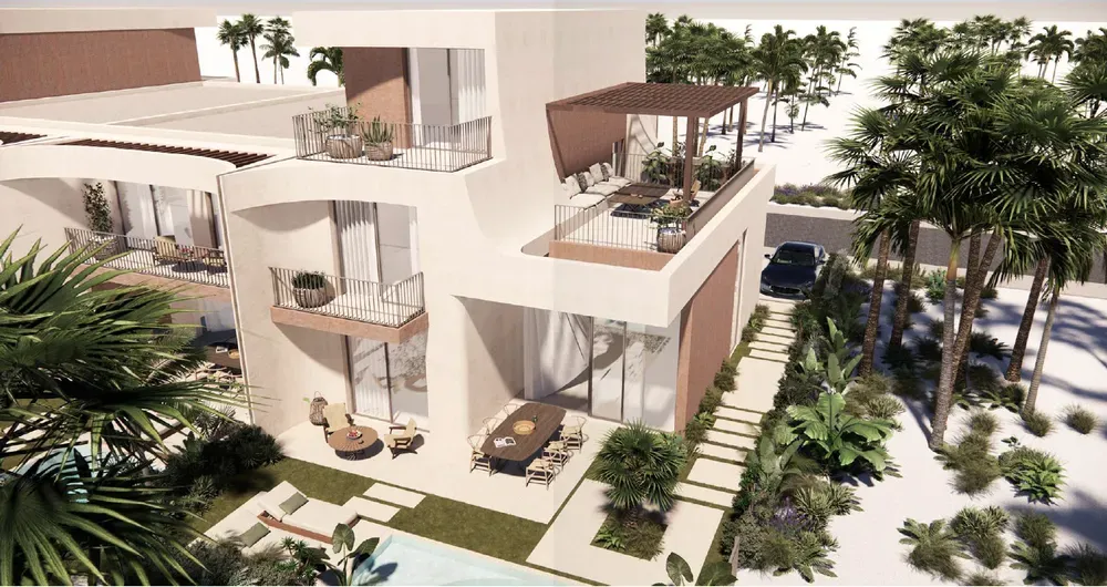 شاليه للبيع في رملة في رأس الحكمة بمساحة 131 م² تتكون من 2 غرف