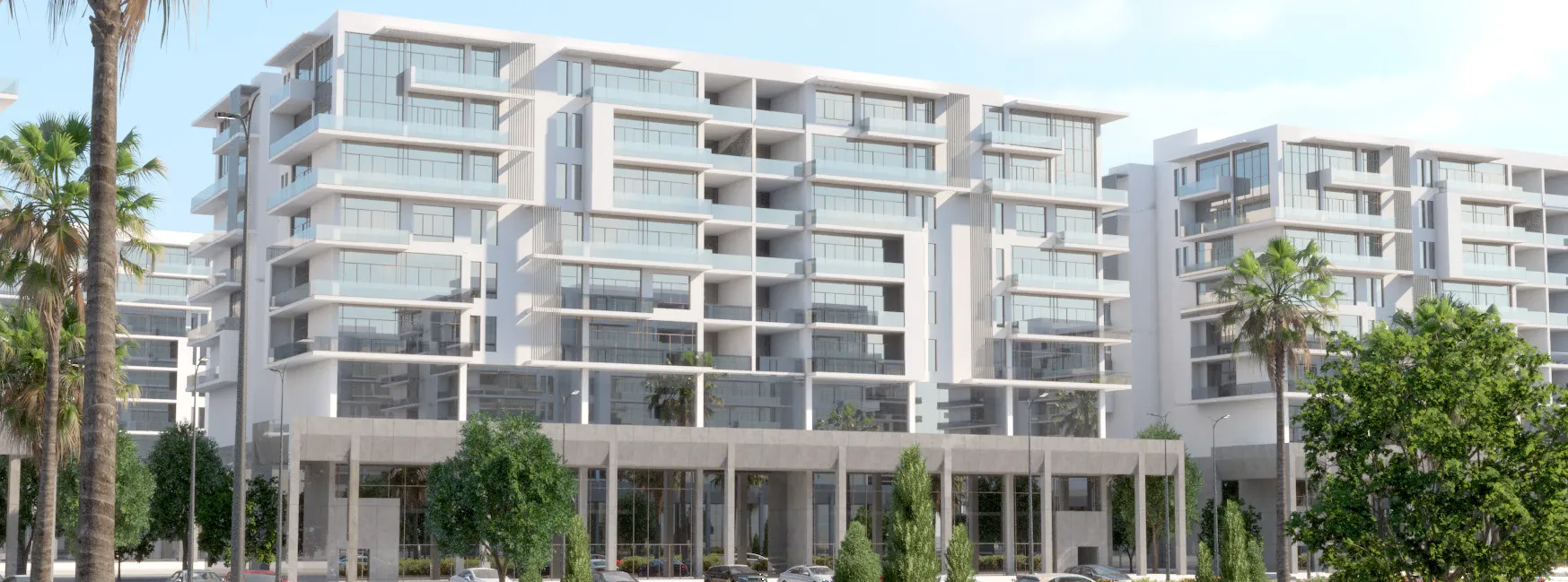 Apartment for sale in Mazarine in Al Alamein of 199 m² with 2 bedrooms