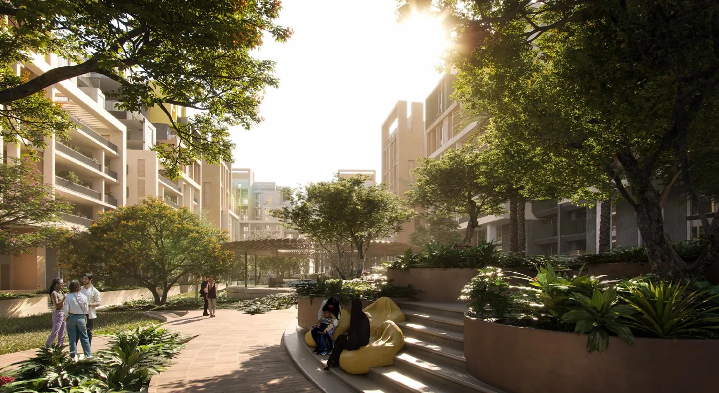 دوبلكس للبيع في زيد  في الشيخ زايد بمساحة 199 م² تتكون من 3 غرف