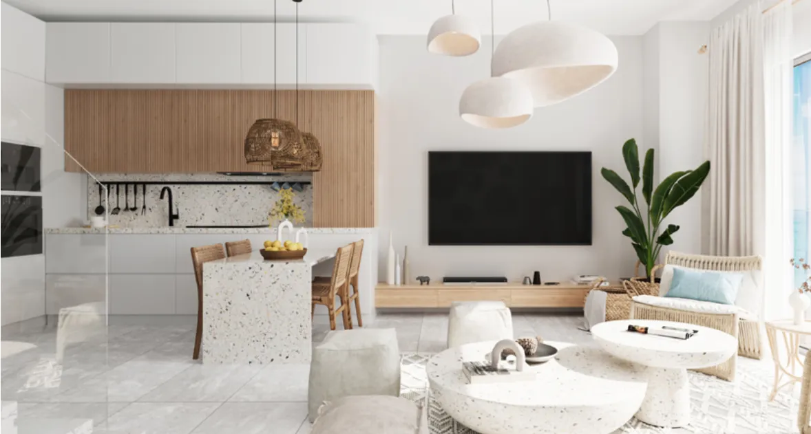 بنتهاوس للبيع في بلاج في سيدي عبد الرحمن بمساحة 155 م² تتكون من 3 غرف