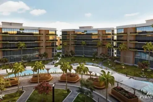 مكتب للبيع في سكاي ووك اكتوبر في مدينة السادس من أكتوبر بمساحة 63 م² تتكون من 0 غرف