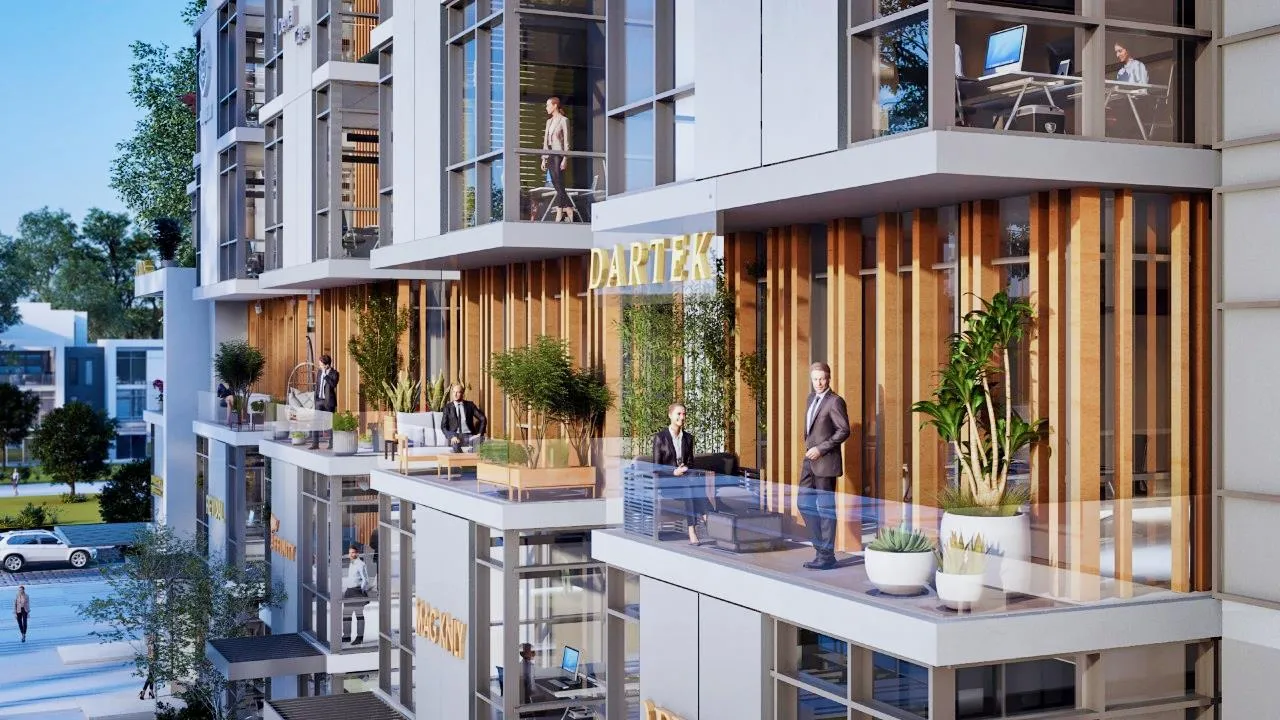 مكتب للبيع في هارت وورك في القاهرة الجديدة بمساحة 65 م² تتكون من 0 غرف