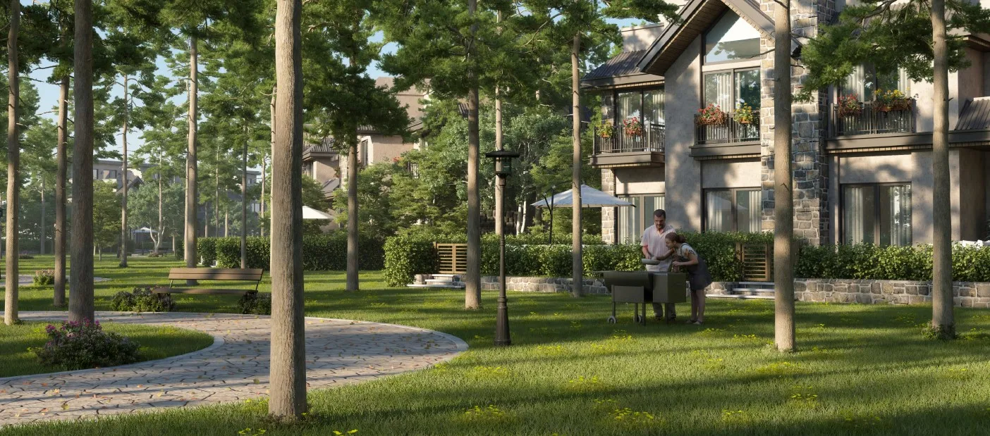 تاون هاوس للبيع في ذا وندر مارك في مدينة المستقبل بمساحة 208 م² تتكون من 3 غرف