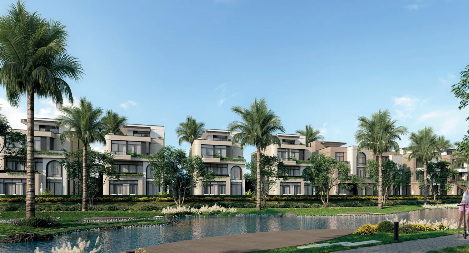 فيلا للبيع في في 40 في القاهرة الجديدة بمساحة 582 م² تتكون من 5 غرف