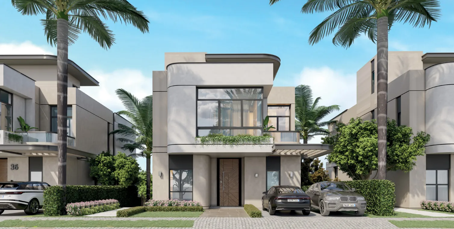 فيلا للبيع في في 40 في القاهرة الجديدة بمساحة 582 م² تتكون من 5 غرف