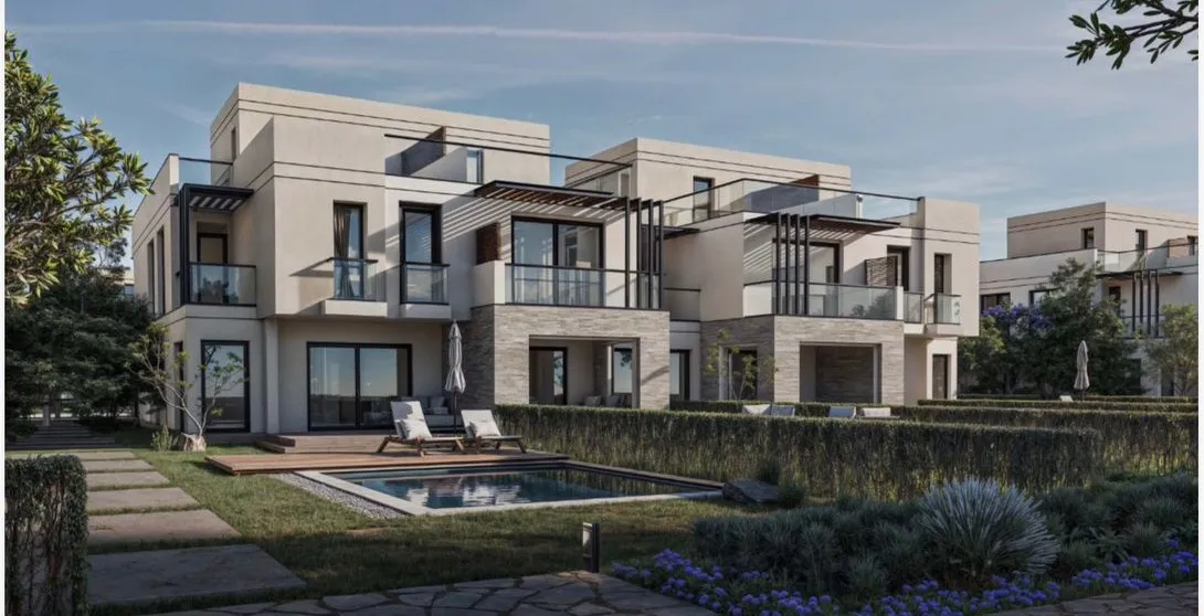 تاون هاوس للبيع في هايد بارك في القاهرة الجديدة بمساحة 212 م² تتكون من 3 غرف