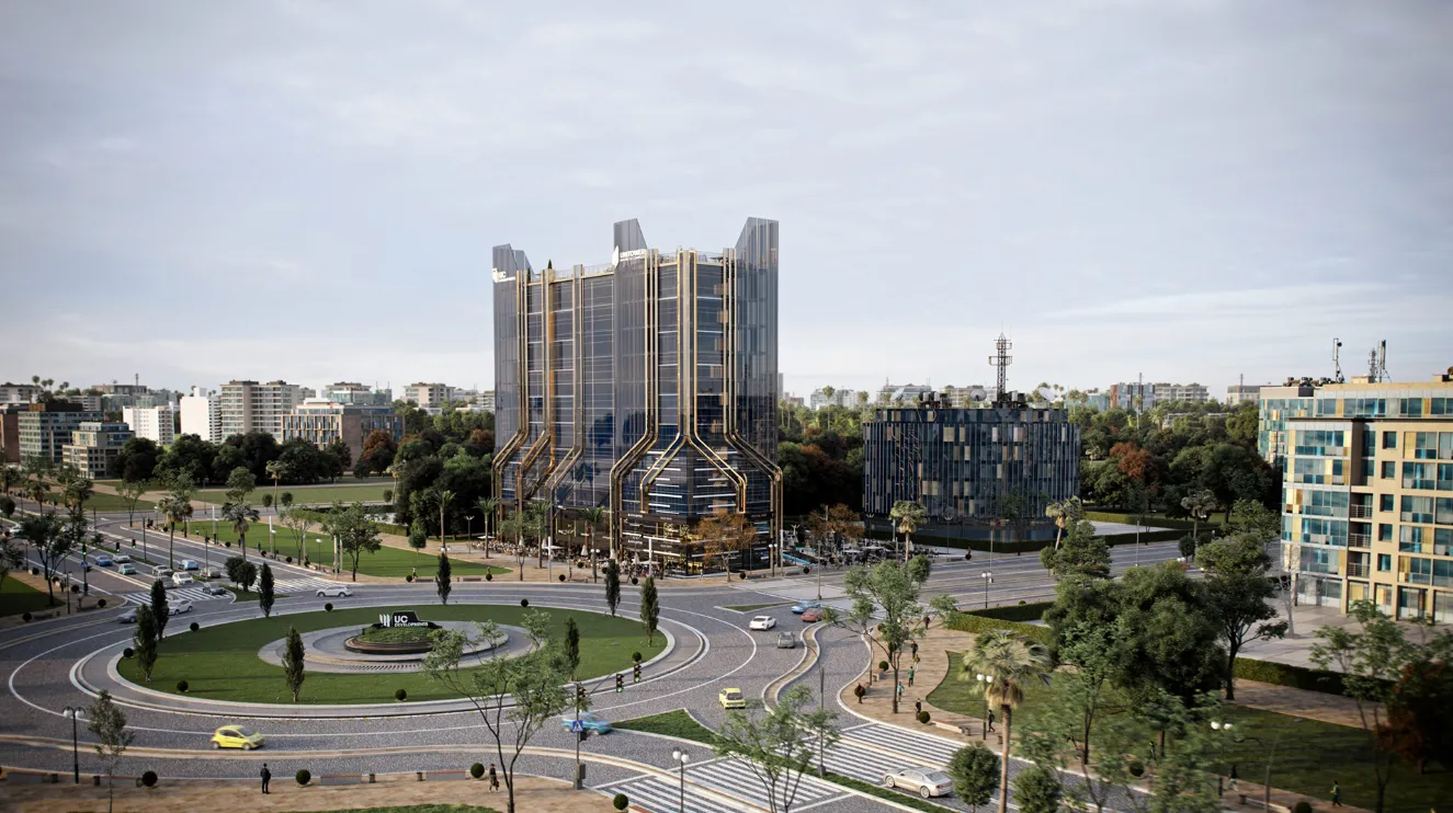 Office for sale in UniTower in New Capital City of 39 m² with 0 bedrooms