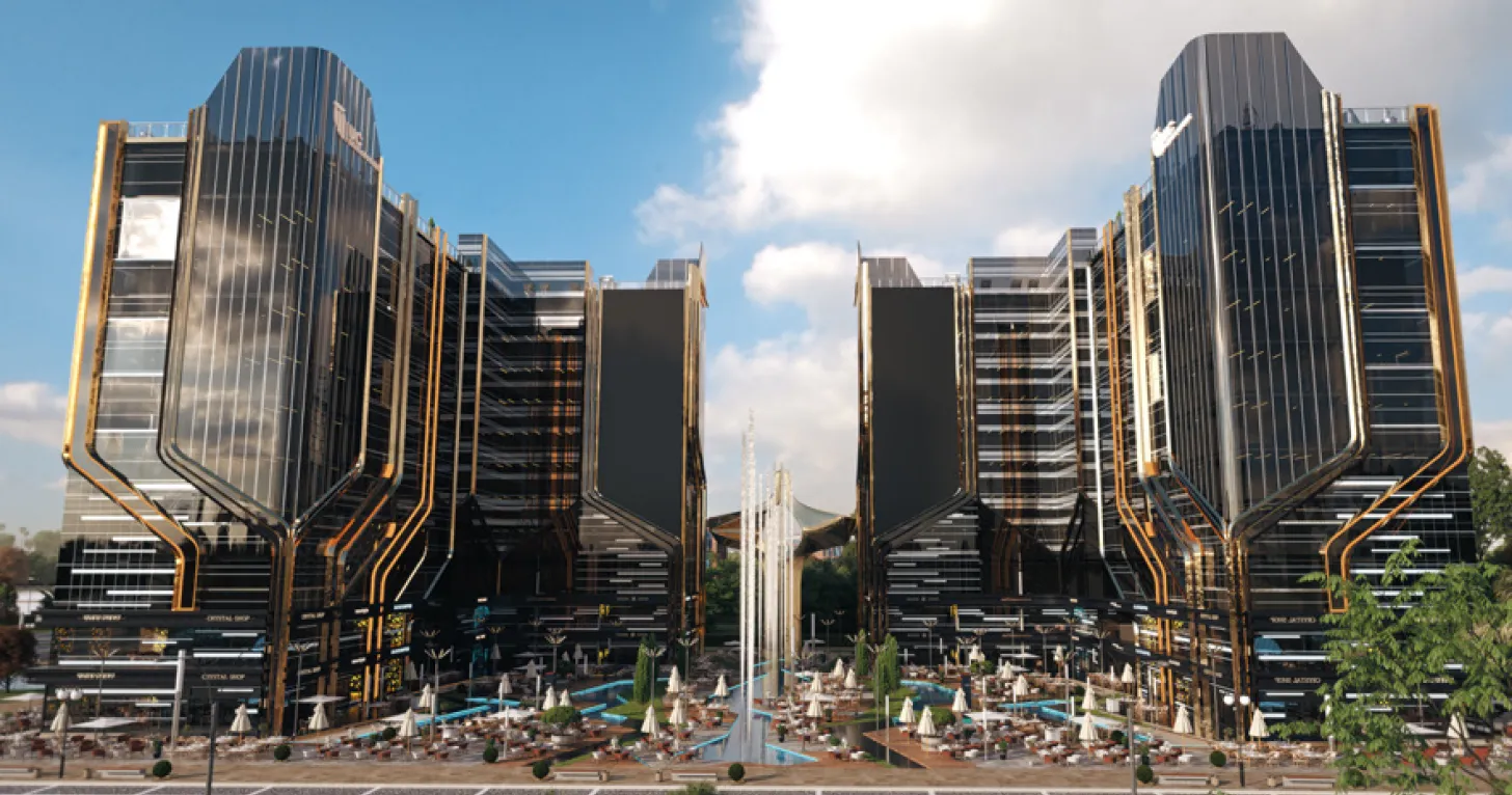 Office for sale in UniTower in New Capital City of 39 m² with 0 bedrooms