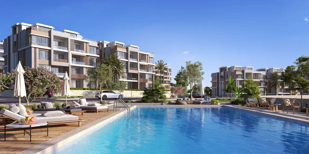 إستوديو للبيع في جايد ريزيدنس في الشيخ زايد بمساحة 50 م² تتكون من 0 غرف