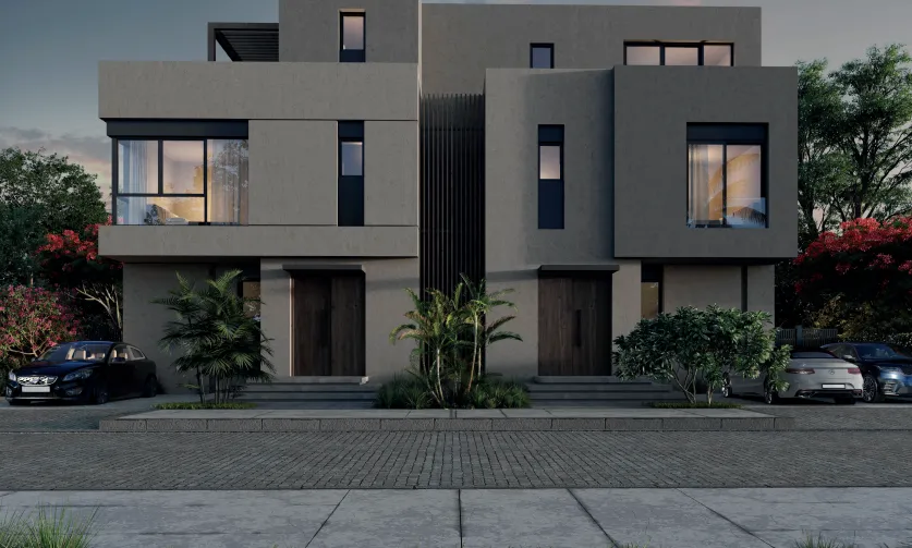 Twinhouse for sale in The Valleys  in Mostakbal City of 233 m² with 3 bedrooms